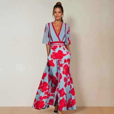 Amira | Classic Floral Robe