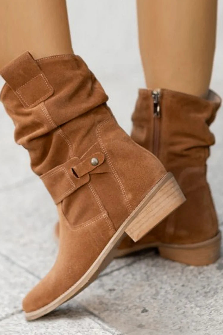 Cléa™ | Soft Suede Ankle Boots