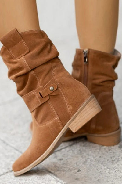 Cléa™ | Soft Suede Ankle Boots