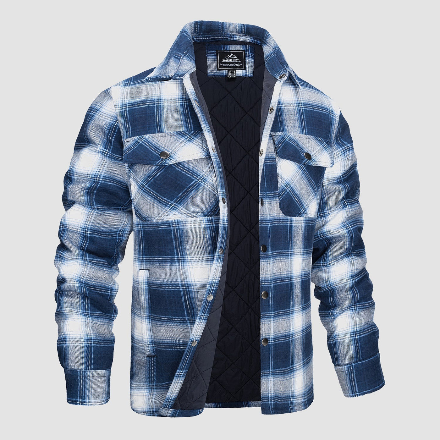 Luke™ | Checkered Bomber Jacket