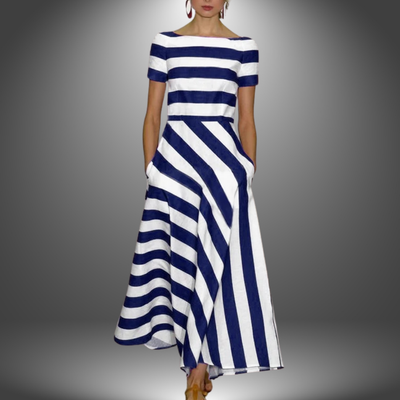 Natty | Striped Maxi Dress