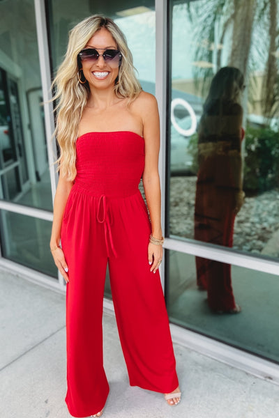 Mikaila™ | Strapless Jumpsuit