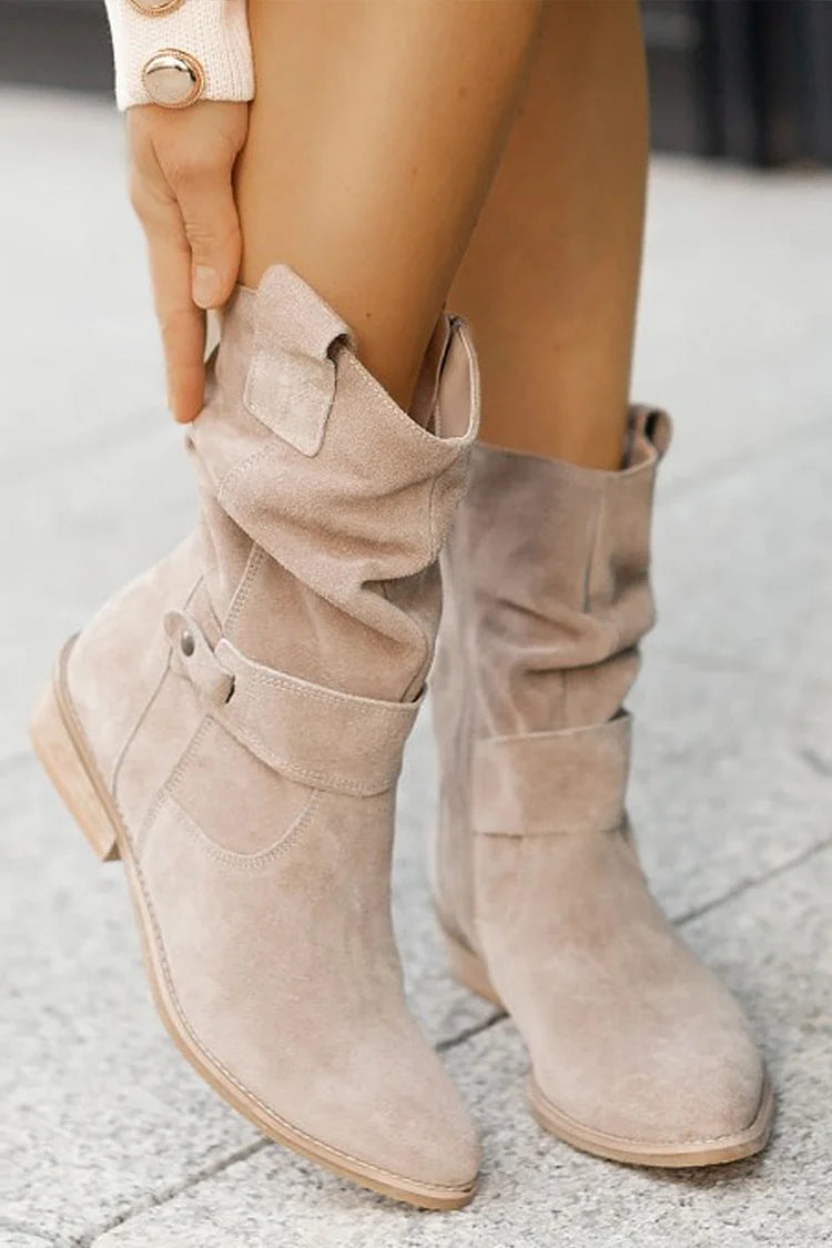Cléa™ | Soft Suede Ankle Boots
