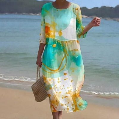 Kee | Sunset Flower Dress