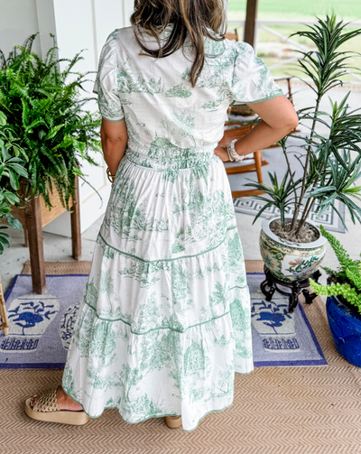 Elize | Classic Toile Maxi