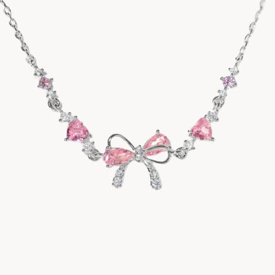Bow Bracelet with Zirconia