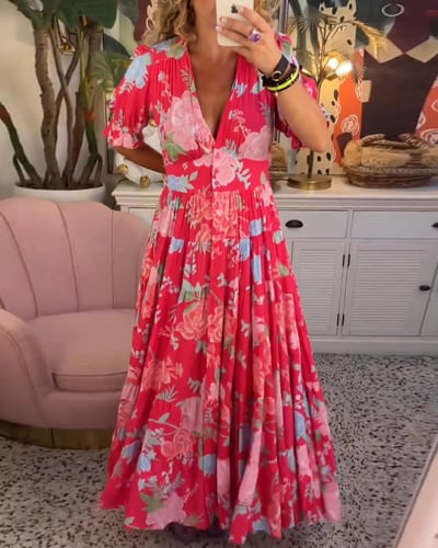 Ezra | Floral Maxi