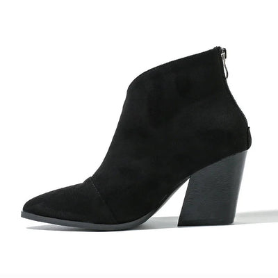 Céne™ | Chic Suede Ankle Boots