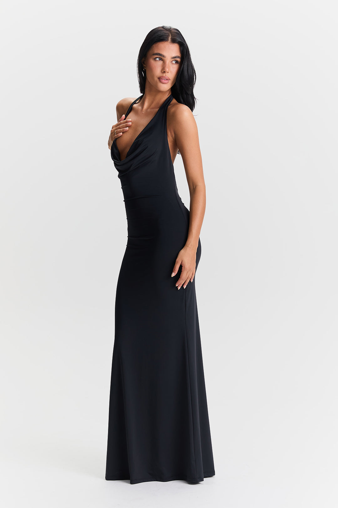 Saskia™ | Cowl Neck Dress
