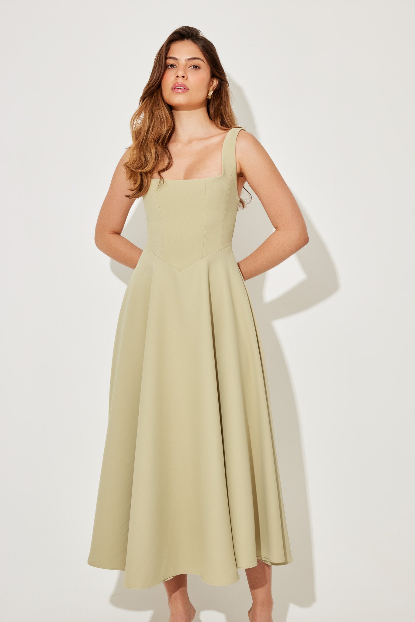 Selene™ | Timeless Flowy Midi Dress