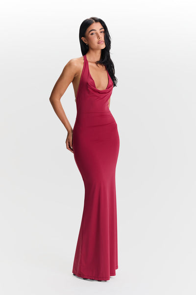 Saskia™ | Cowl Neck Dress