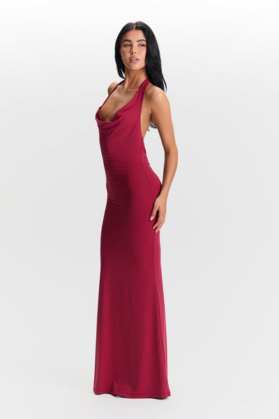 Saskia™ | Cowl Neck Dress