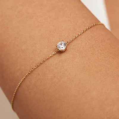 Moissanite Stone Bracelet Cléa