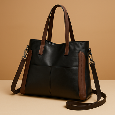 Veloura™ | Annelin Classic Vegan Leather Bag