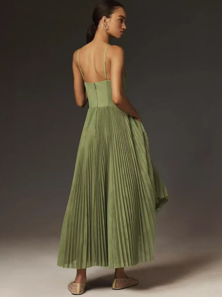 Lavinia™ | Romantic Pleated Dress