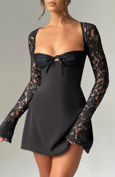 Qiana™ | Ruched Mini
