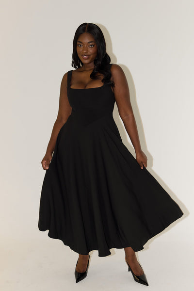 Selene™ | Timeless Flowy Midi Dress