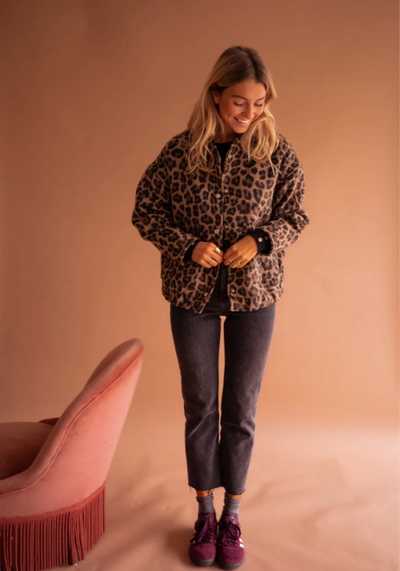 Mia™ | Bold Leopard Jacket