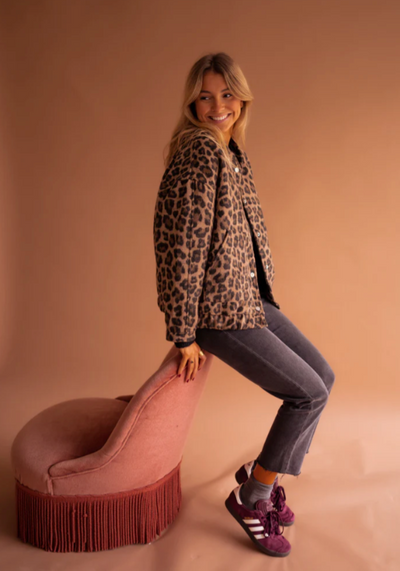 Mia™ | Bold Leopard Jacket