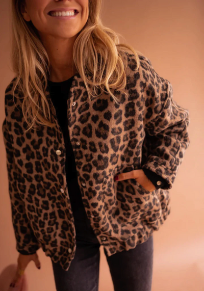 Mia™ | Bold Leopard Jacket