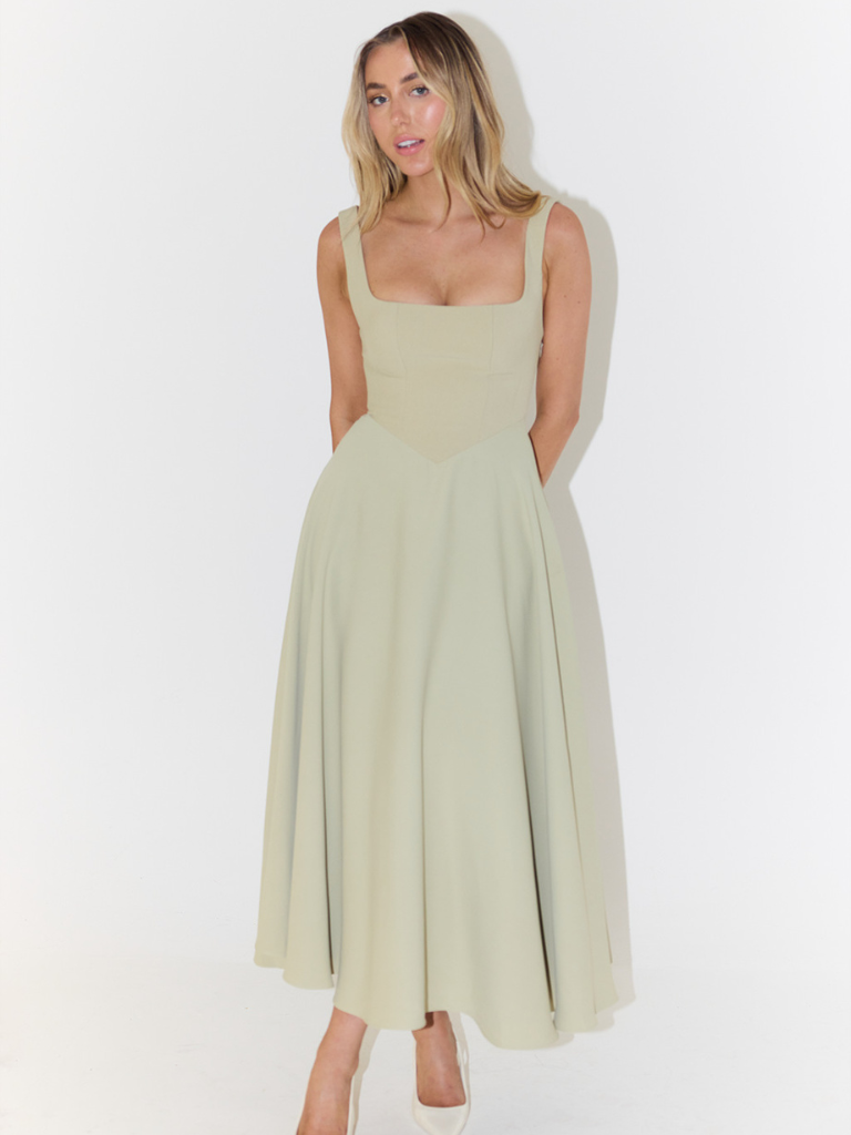 Bianca™ | Graceful Midi Dress