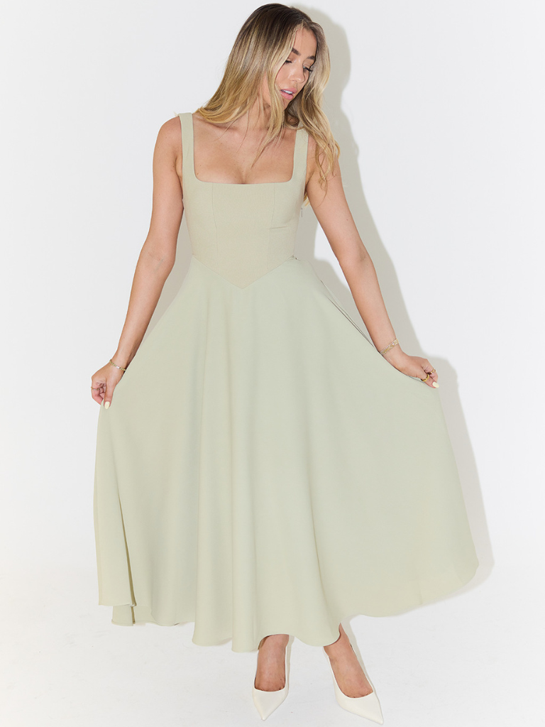 Bianca™ | Graceful Midi Dress