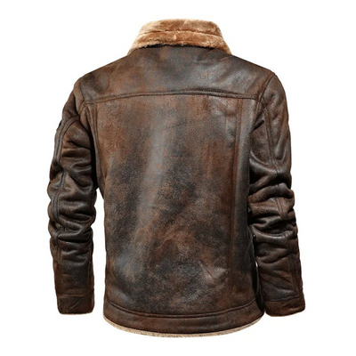 Nox | Warm and Versatile Leather Jacket