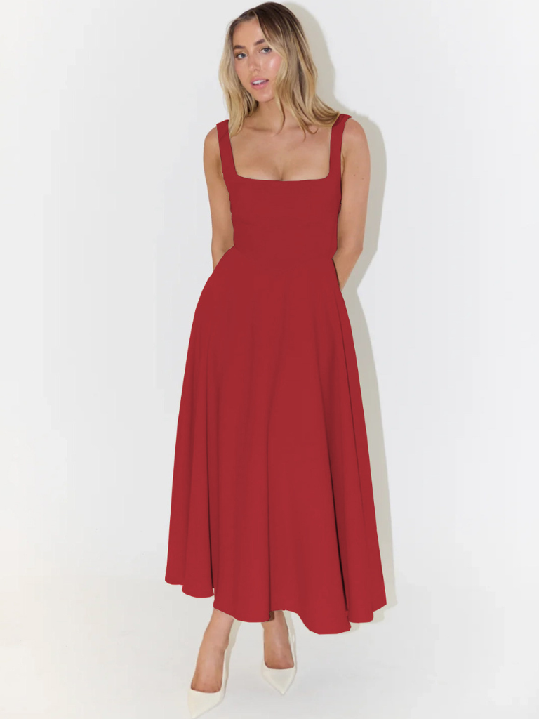 Bianca™ | Graceful Midi Dress