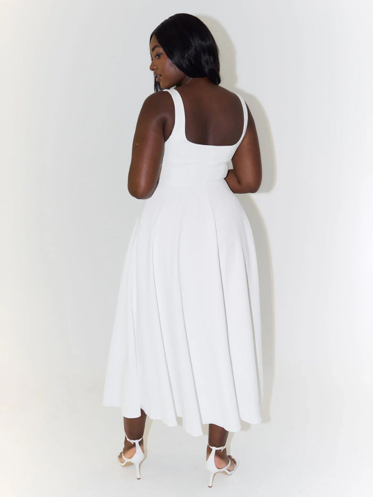 Bianca™ | Graceful Midi Dress