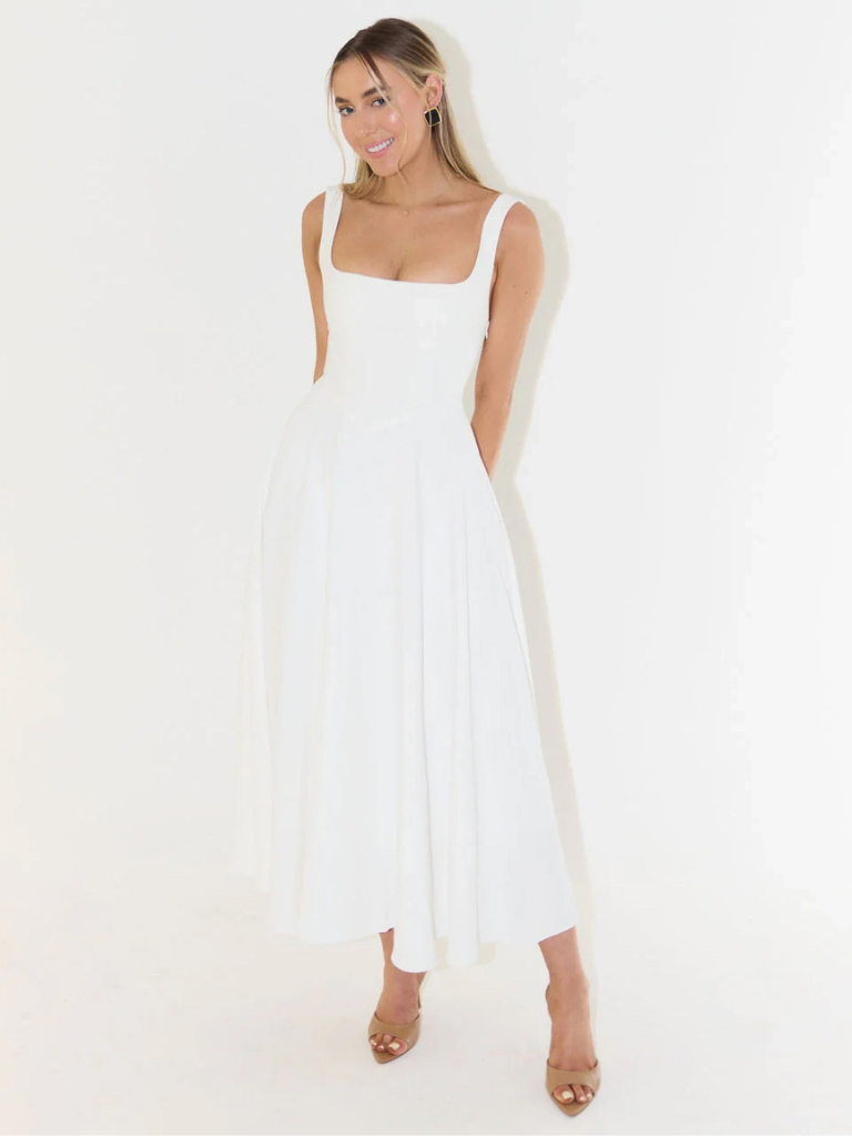 Bianca™ | Graceful Midi Dress