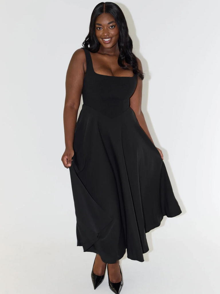 Bianca™ | Graceful Midi Dress