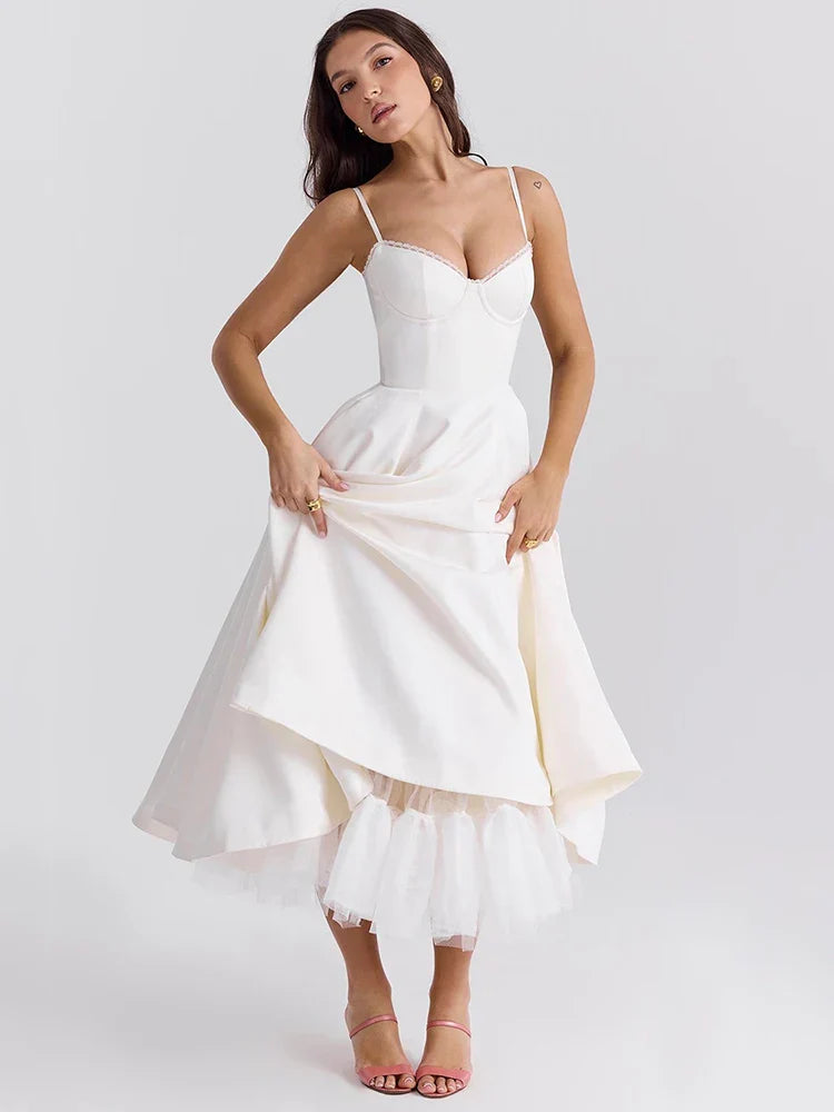 Lumière™ | Elegant Midi Dress