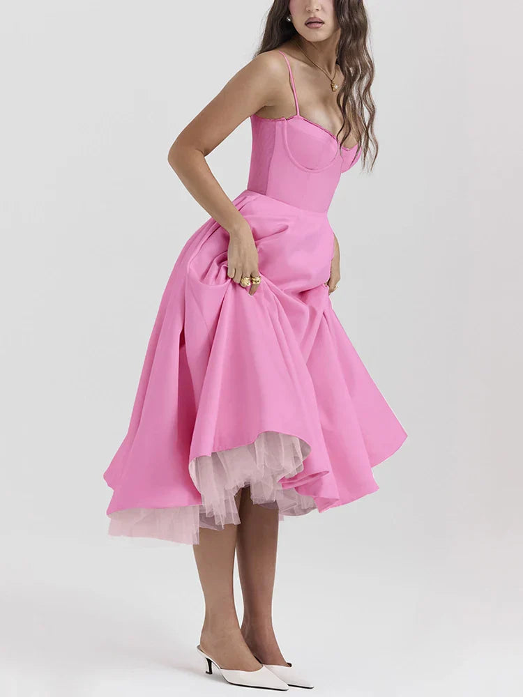Lumière™ | Elegant Midi Dress