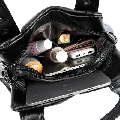 Veloura™ |  Arabella vegan leather bag