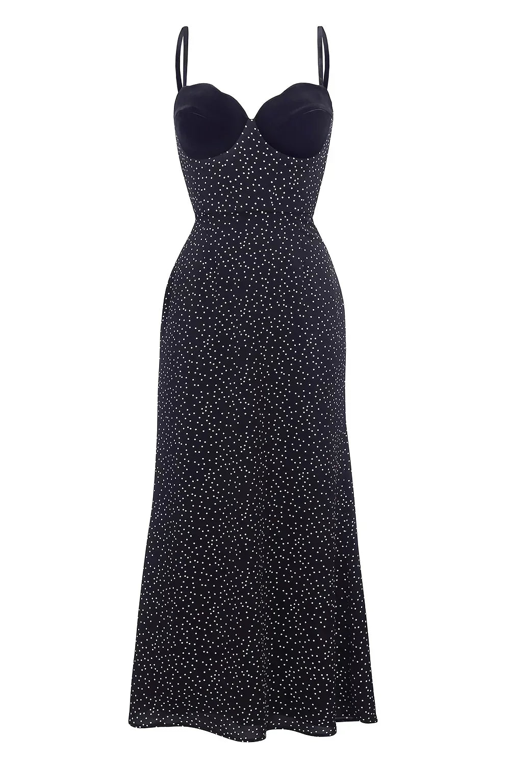 Selina™ | Polka Dot Midi Dress