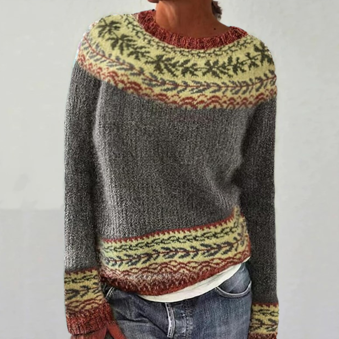Mara™ - Cozy Retro Sweater