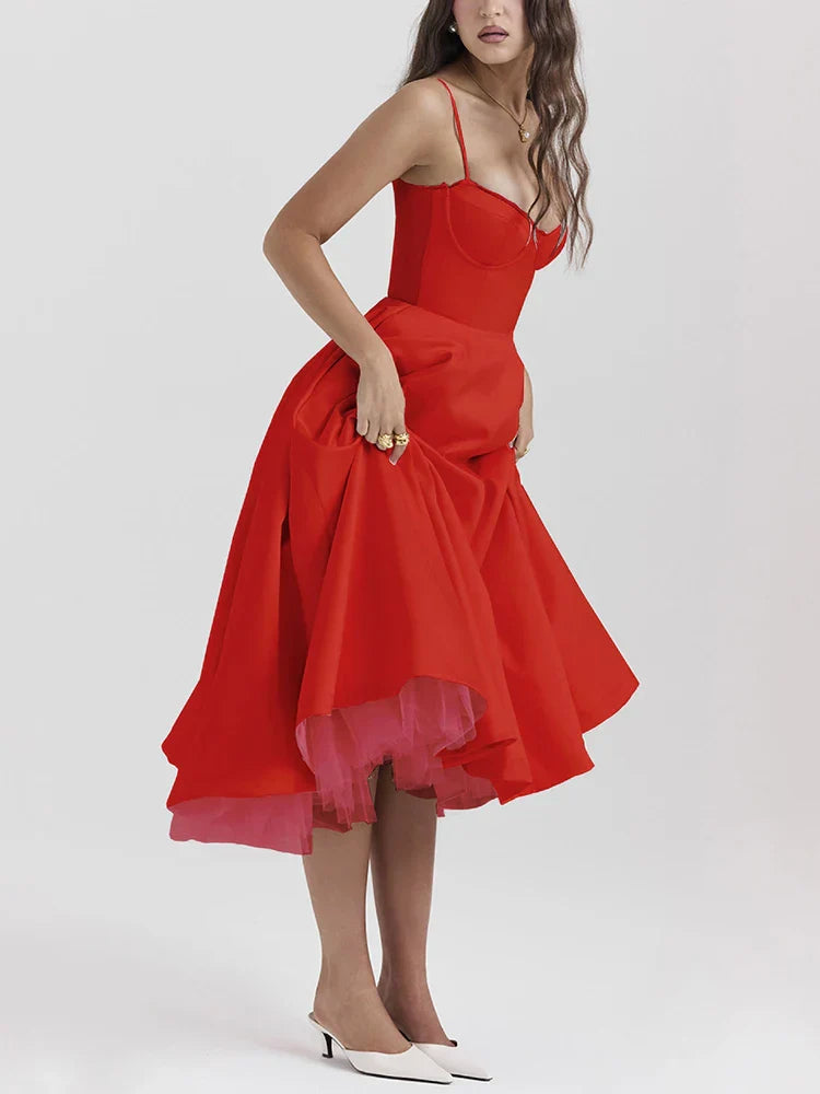 Lumière™ | Elegant Midi Dress