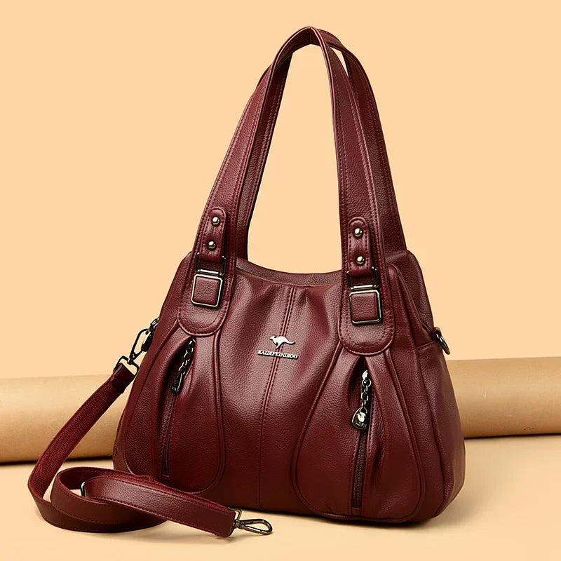 Veloura™ |  Arabella vegan leather bag