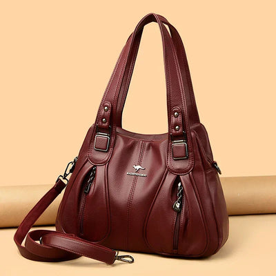 Veloura™ |  Arabella vegan leather bag