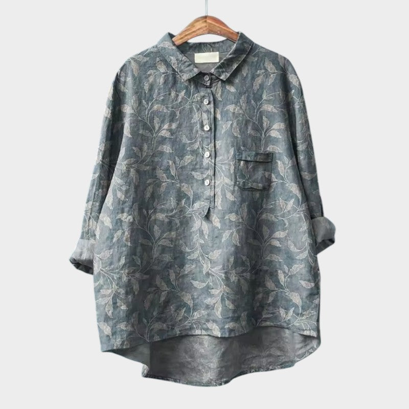 Savannah | Oversized Floral Blouse with Daily Comfort and Radiant Style for Every Occasion