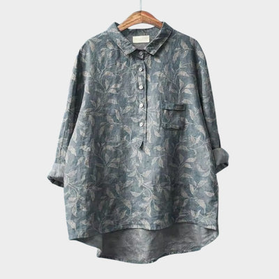 Savannah | Oversized Floral Blouse with Daily Comfort and Radiant Style for Every Occasion