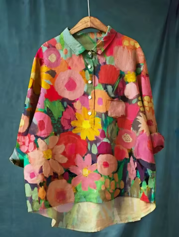 Illa | Elegant Floral Shirt