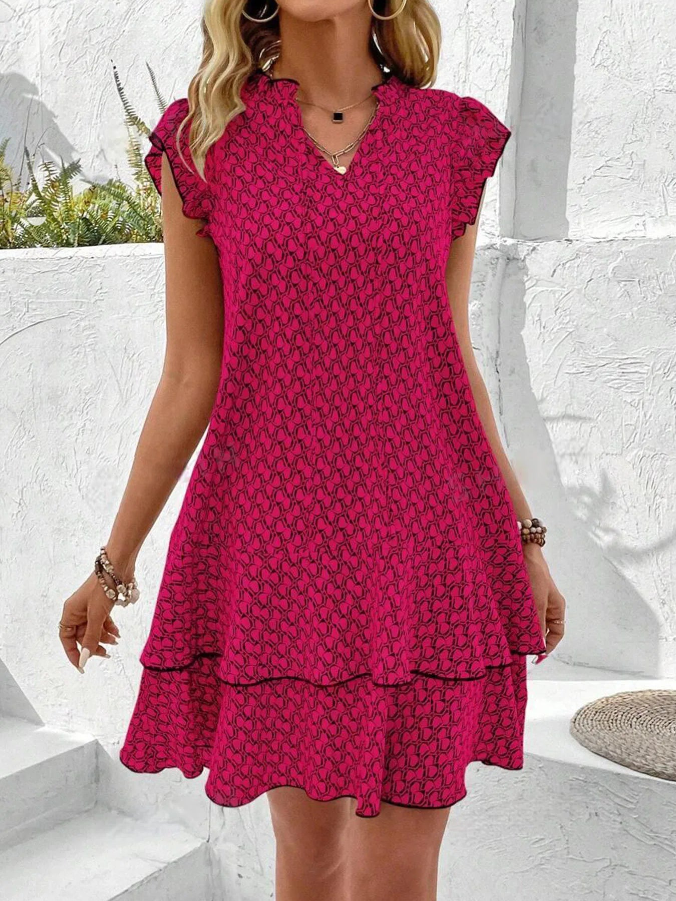 Krea | Elegant Floral Dress