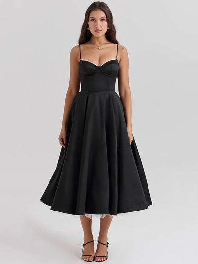 Lumière™ | Elegant Midi Dress