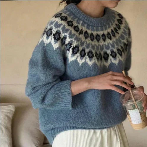 Sof | Stylish Jacquard Sweater