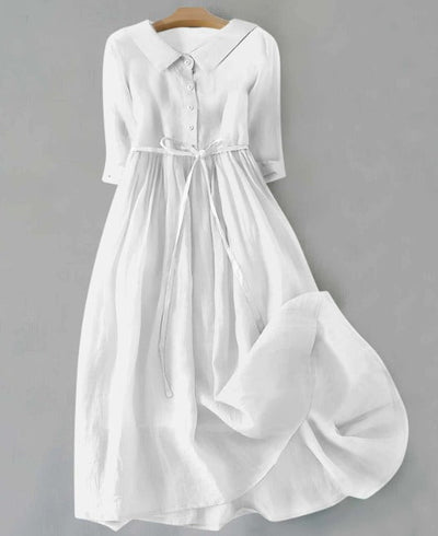 Belinda - Short Sleeve Waist Ties
