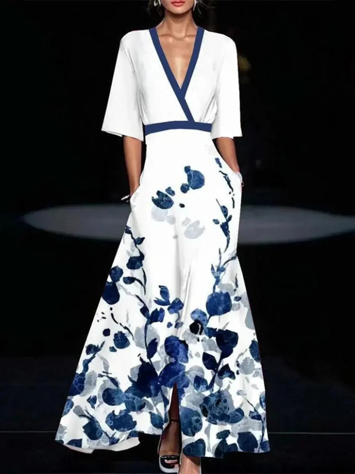 MIRIAM™ | Elegant Short Sleeve Dress