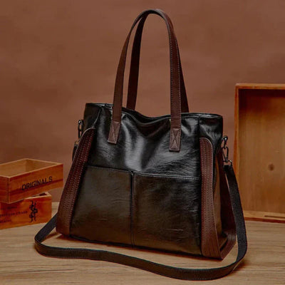 Veloura™ | Annelin Classic Vegan Leather Bag