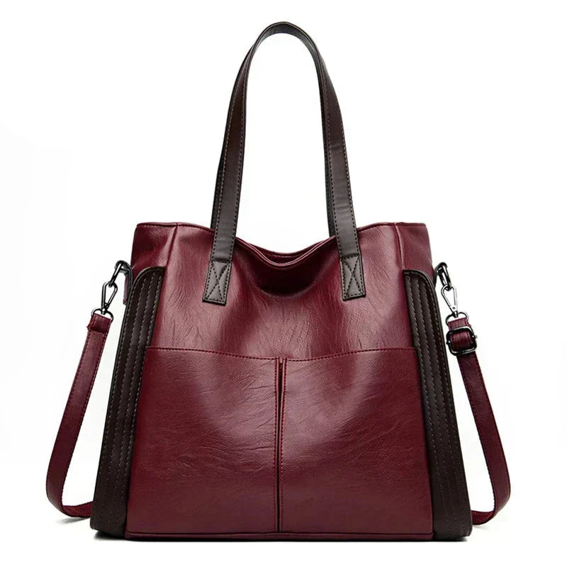 Veloura™ | Annelin Classic Vegan Leather Bag