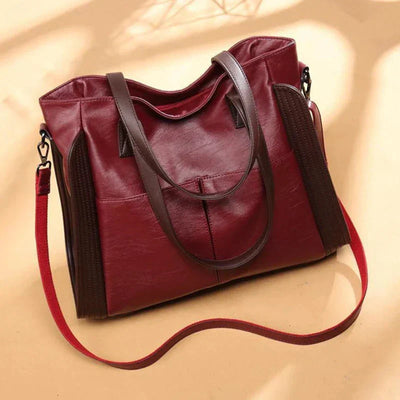 Veloura™ | Annelin Classic Vegan Leather Bag